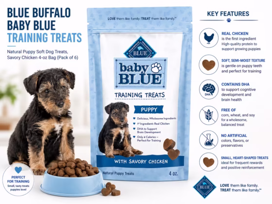 Blue Buffalo Baby BLUE Puppy Training Treats Review