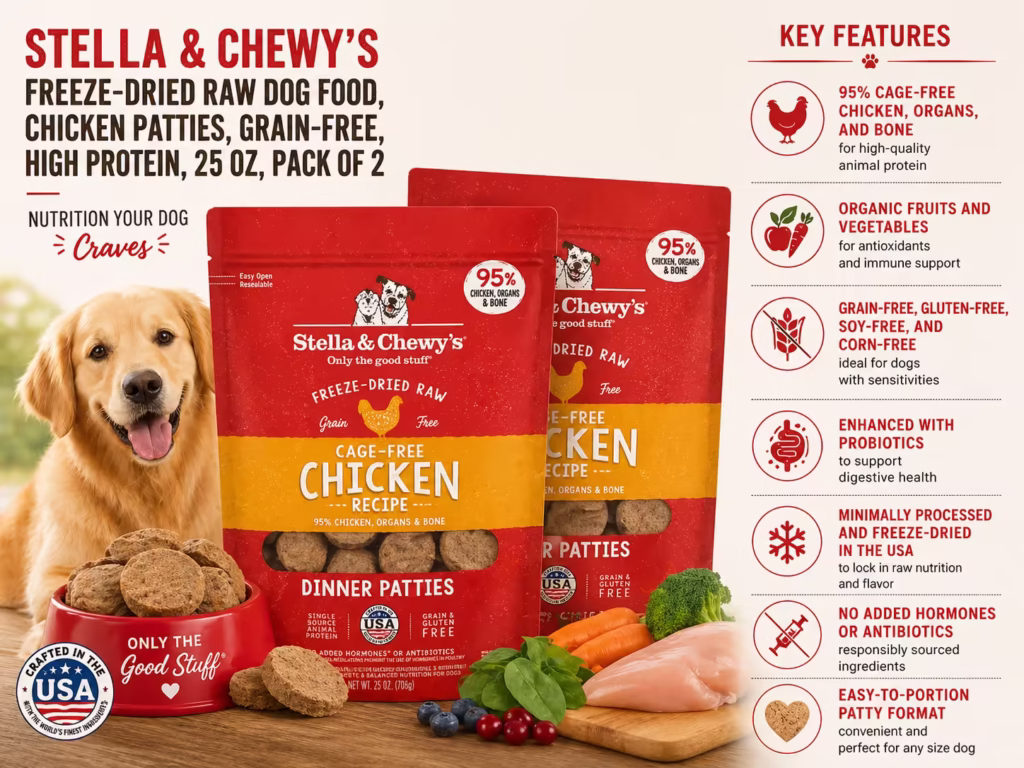 Chewy's Freeze-Dried Raw Dog Food